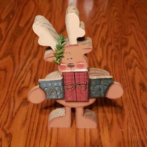 Wooden Deer Decoration